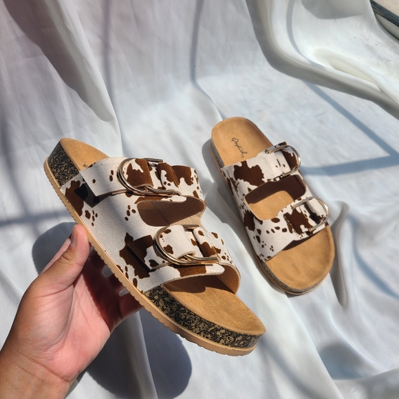 🚨Best Seller// Cow print Sandal - Picture 5 of 5